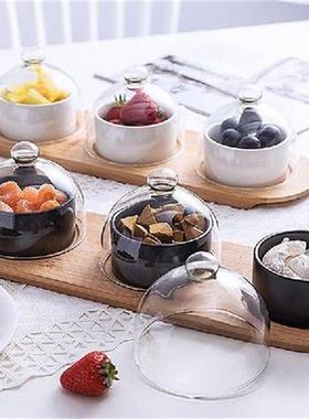 1 Set of Small Dessert Tray Dessert Serving Tray Sauce Dish