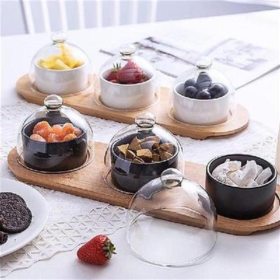 1 Set of Small Dessert Tray Dessert Serving Tray Sauce Dish