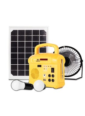 Home Solar Generator Panel Power System Light Kits Energy S