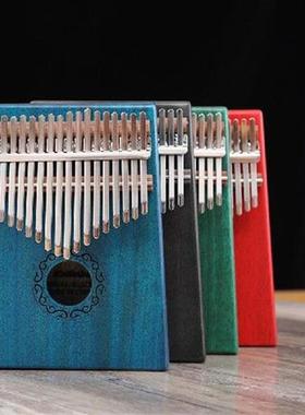 17 Keys African Kalimba Thumb Piano Kids Adults Body Music