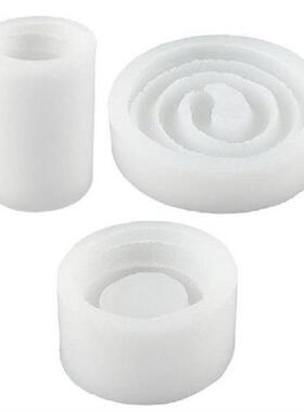 3D Coiled Snake Tealight Candle Holder Molds Candlestick