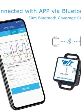 WitMotion WT901BLECL BLE 5.0 Low-consumption 3 Axis Accelero