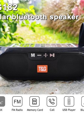TG182 portable bluetooth speaker, outdoor waterproof wirele
