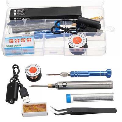 Portable Wireless Charging Battery Soldering Iron Pen Welde