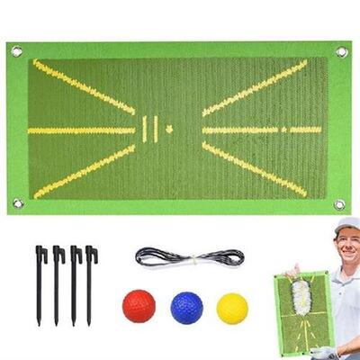 Golf Training Mat Golf Turf Practice Mat Portable Practice