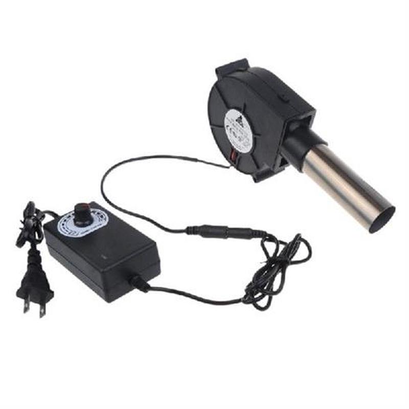 12V BBQ Fan Small Portable Cooking Blower with Air
