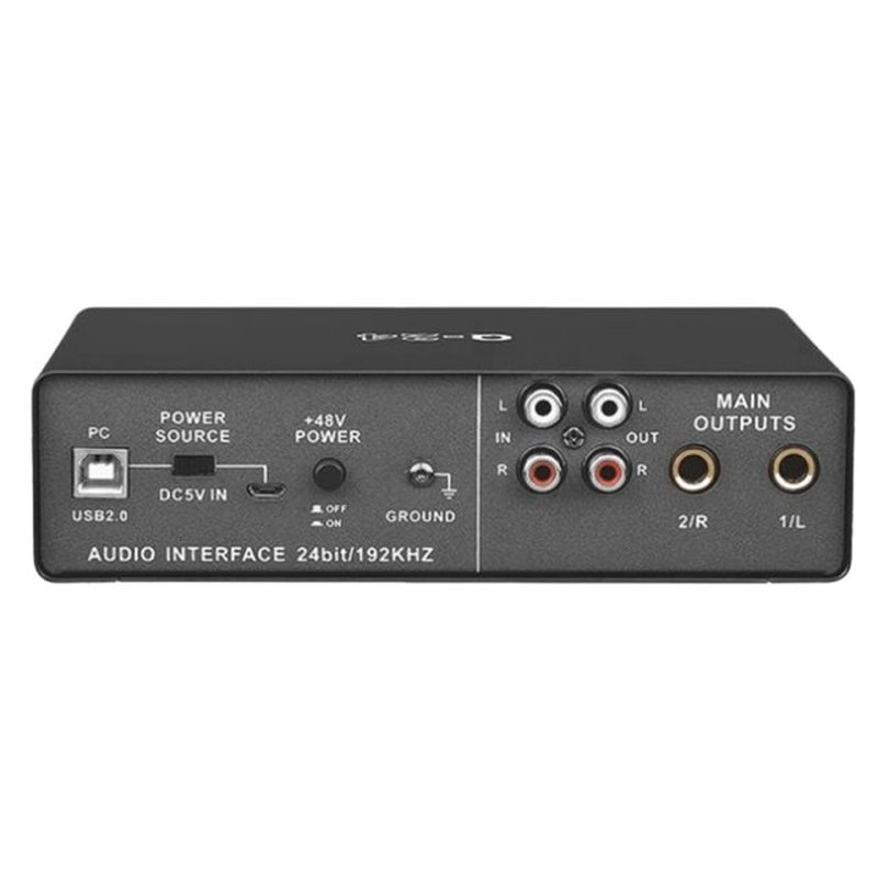 Sound Card Professional Hi-Z Preamplification Converters wit