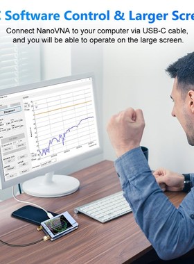 2.8 inch LCD Display NanoVNA Nano VNA Vector Network Analyze