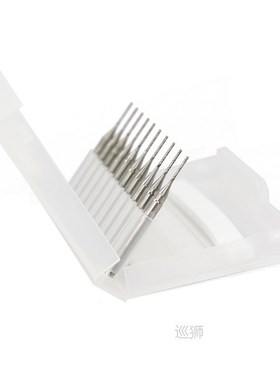 10pcs PCB Milling Cutter Set 0.8-1.3.175mm Corn Engraving Cu