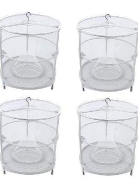 4 Pack Reusable Ranch Fly Traps Outdoor With Fly Bait,