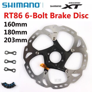 SHIMANO XT SM RT86 Ice Point Technology Brake Disc 6 Bolt M8
