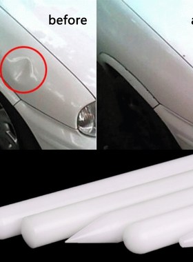 5Pcs White Nylon Pen Knock Down Auto Car Paintless Dent Repa