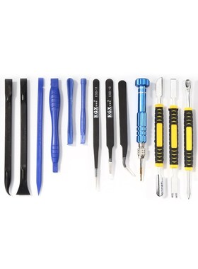 17 in 1 Repairing Phone Tablet Tools Kit Dual Ends Spudger P