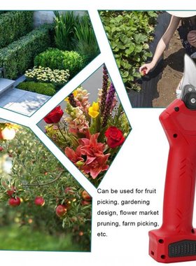 21V Cordless Electric Pruner Pruning Shear Efficient Fruit T