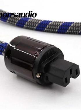 FP-314Ag OCC Silver Plated EU schuko Mains AC Power Cable au