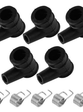 5 Kit Ignition Coil Cap & Spring Replacment Fit For 2 St