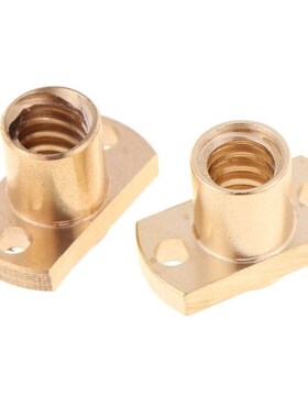 High Quality T8 Nut H Flange Copper Nut For T8 Lead Screw Pi