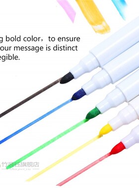 7 Pcs Whiteboard Marker Pens 1pcs Dry Eraser School White Bo