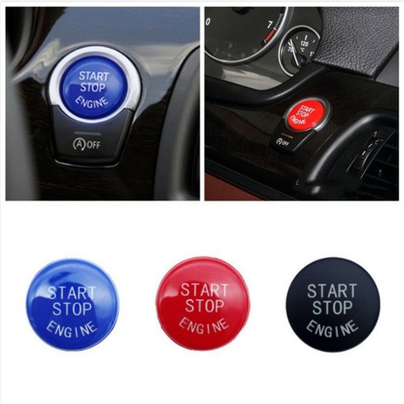 Car Engine START Button Replace Cover STOP Switch Accessorie