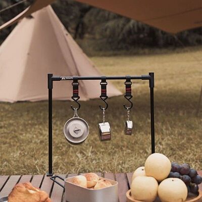 For ShineTrip Folding Camping Cookware Hanging Rack Shelf