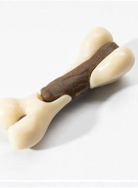 Bone Shape Dogs Toy Beef Flavor Nearly Indestructible Toys