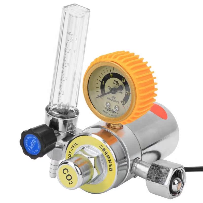 CO2 Regulator Pressure Regulator Carbon Dioxide Pressure Red