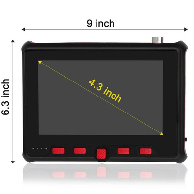 4.3 Inch HD CCTV Tester Monitor CVBS AHD CVI TVI Camera Test