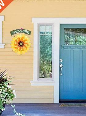 New Wrought Iron Wall Decoration, Gerbera Sun Flower