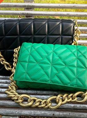 Branded Women's Shoulder Bags 2020 Thick Chain Quilt