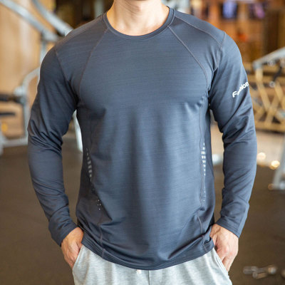 High Quality Running Shirt Tops Clothing Men Gym Sport Tshir