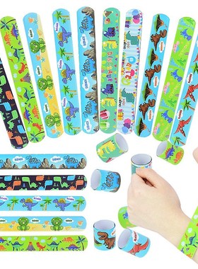 10Pcs Dinosaur Clap Circle Toys Jungle Safari Birthday