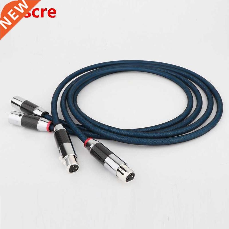 Preffair HI-End 48B HIFI Silver Plating XLR Plug interconnec