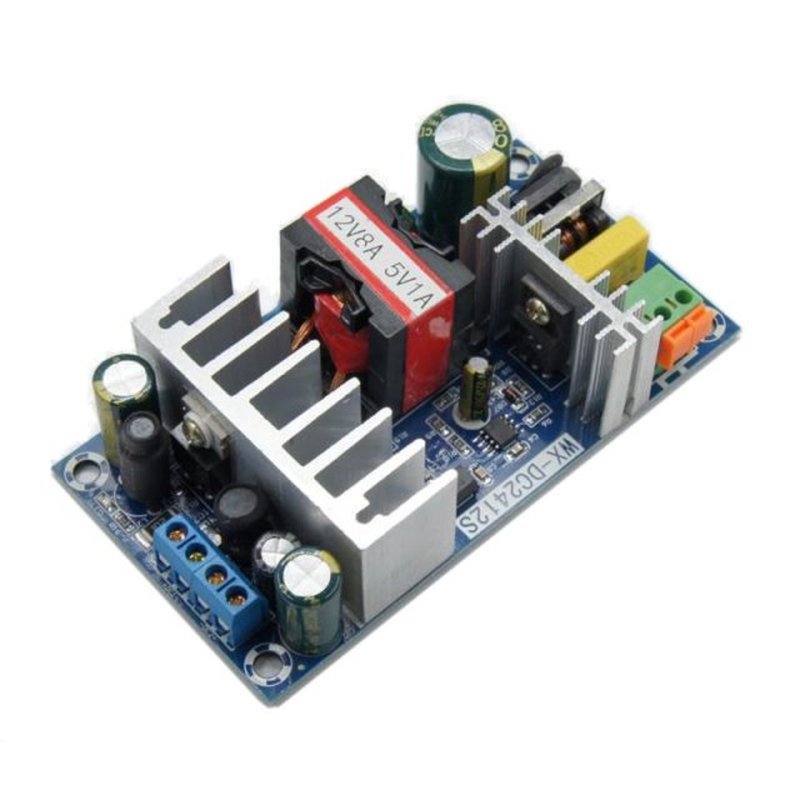 Dual Output AC Converter 110V 220V to 12V 8A / 5V 1A 100W AC