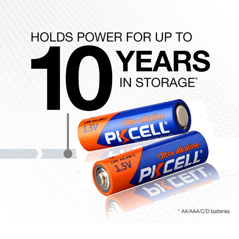 100Pcs LR6 AA Alkaline Dry Batteries 1.5V E91 AM3 MN1500  Re