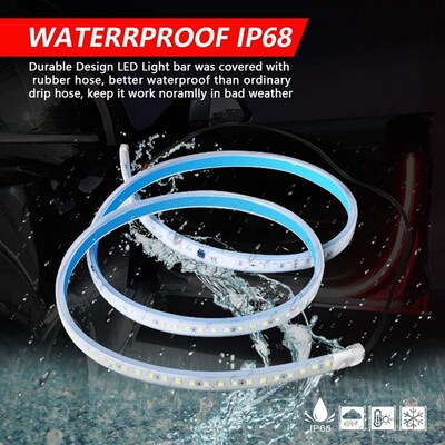 Car Door Opening Warning Lights Welcome Decorative Lamp Univ