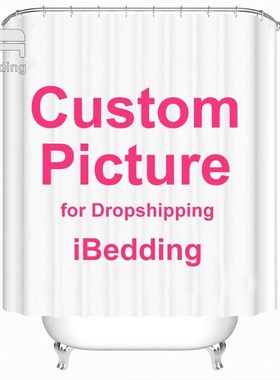Custom Shower Curtain Bathroom Waterproof Curtains Customize