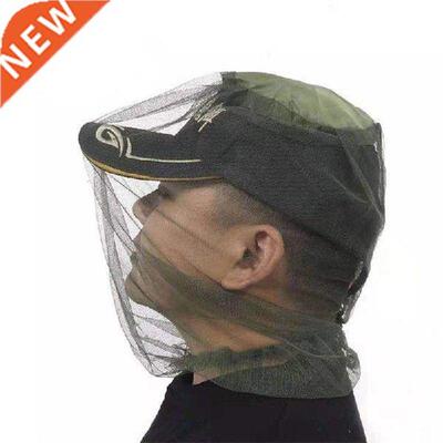 Hot！Outdoor Fishing Cap Midge Mosquito Insect Hat Fishing