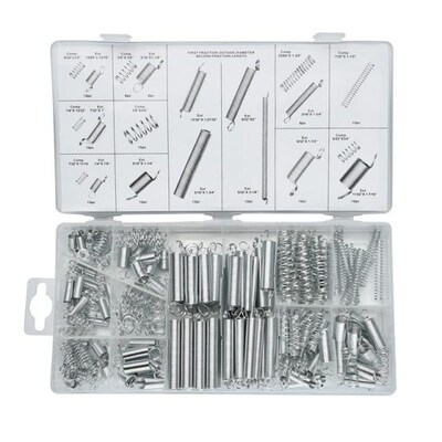 200Pcs/box Steel Spring Electrical Hardware Drum Extension T