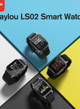 New Haylou LS02 English Version Smart Watch, IP68 Waterproof