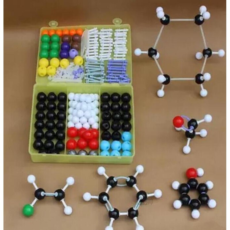 organic chemistry atom molecular model kit set  for high sch