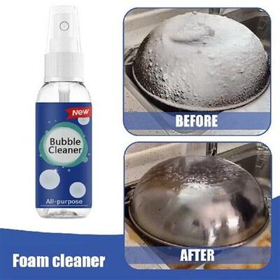 Kitchen Oil Stain Cleaner Bubble Detergent Degreaser Rust