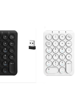 B.O.W Portable Slim Mini Number Pad,22 Keys 2.4Ghz Wireless