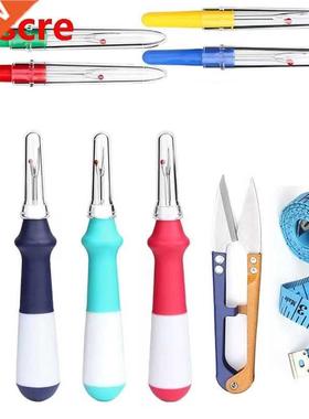 10 PCS Sewing Seam Ripper With Scissors, Ergonomic Stitch Re