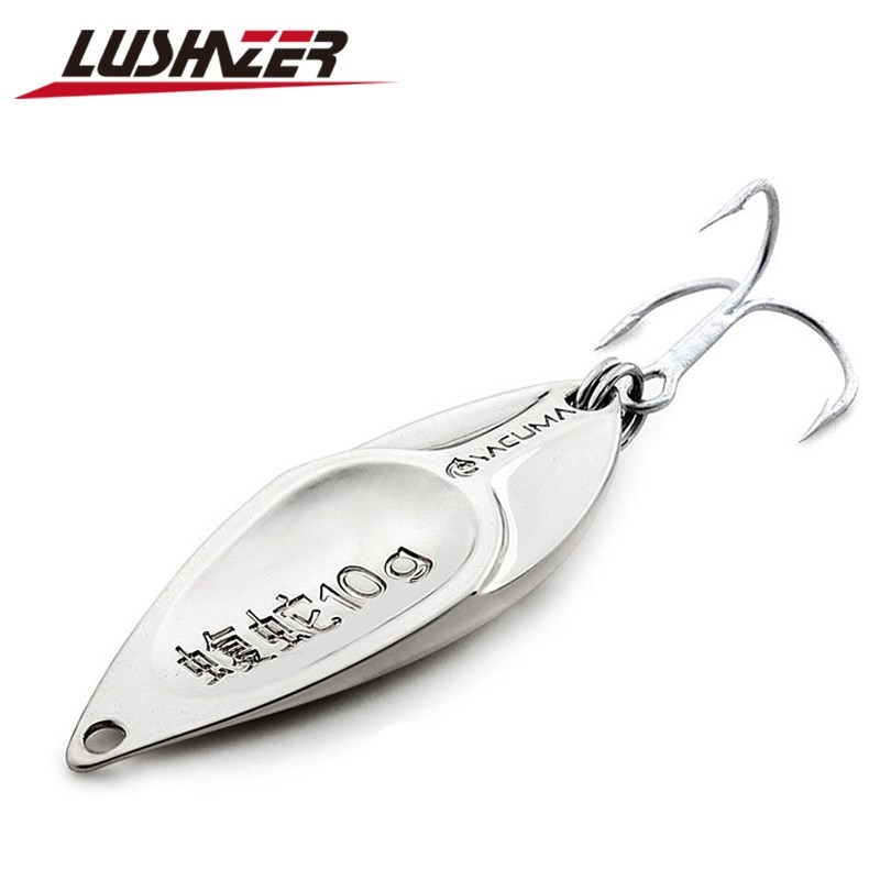Fishing bait spoon lure gold/silver 7.5g 10g 15g 20g carp fi