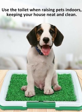 PeT DoG Grass PaD ToILeT MaT InDoor TraInInG Loo Tray PuPPy