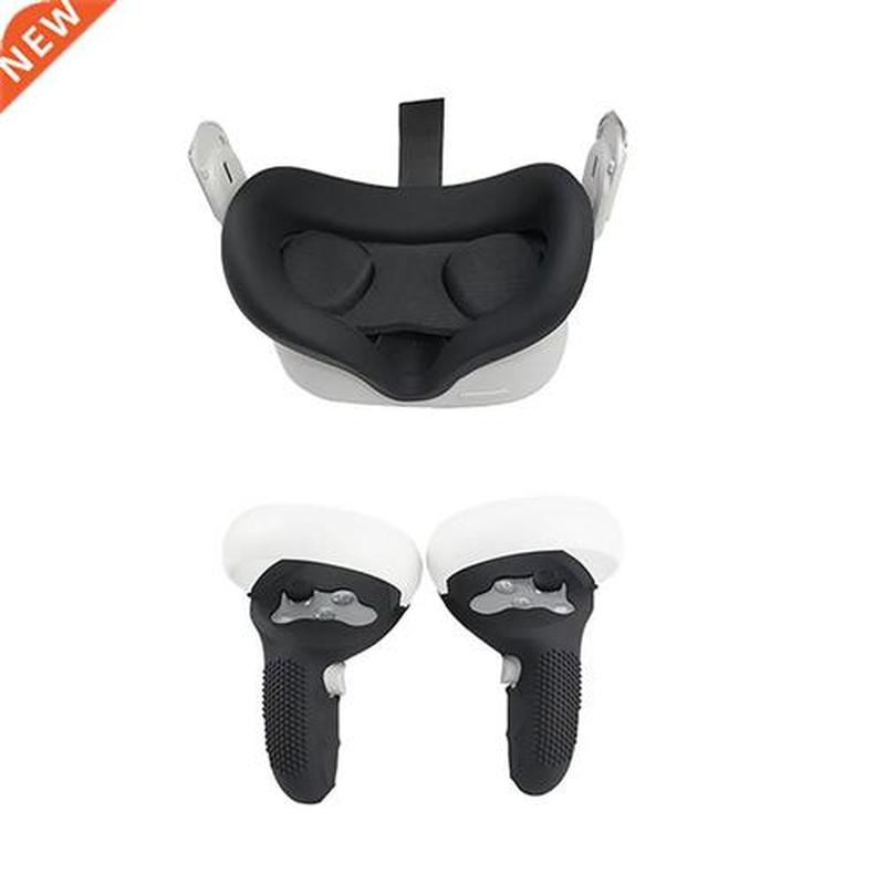 For Oculus Quest 2 VR Gaming Heset Face Mask P Controll