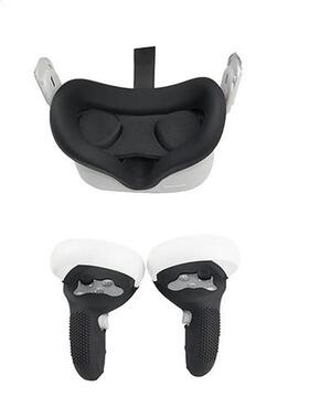 For Oculus Quest 2 VR Gaming Heset Face Mask P Controll