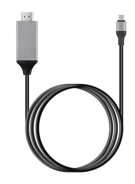 1.8M Type-C to HDMI-compatible Cables USB 3.1 to HDMI-compat