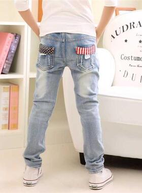 Autumn Spring Baby Boys Jeans Pants Kids Clothes Cotton Casu