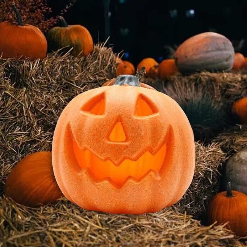 Halloween Pumpkin Light Halloween Lantern Lighted Pumpkins